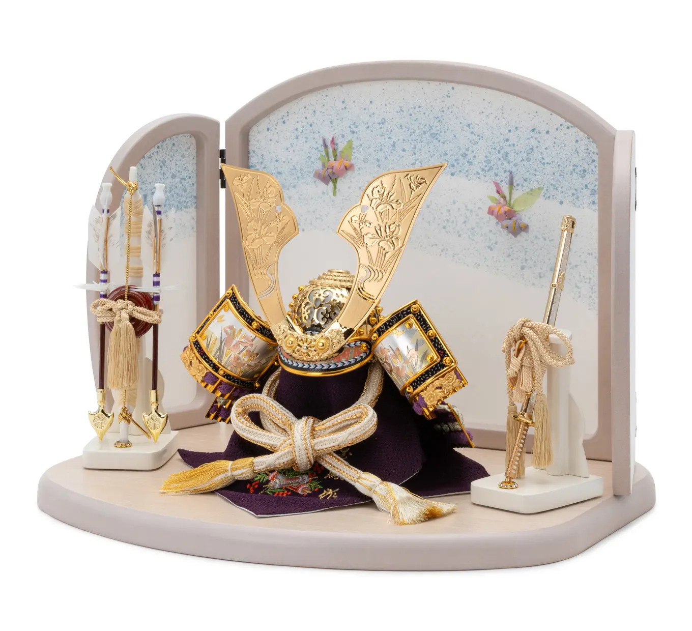 五月人形「碧天に菖蒲の兜」｜五月人形の通販 ふらここ