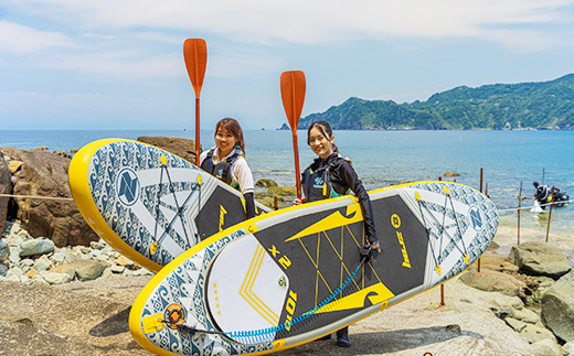 黄金崎公園】SUP体験 半日コース（1名様） 静岡 伊豆 黄金崎 公園