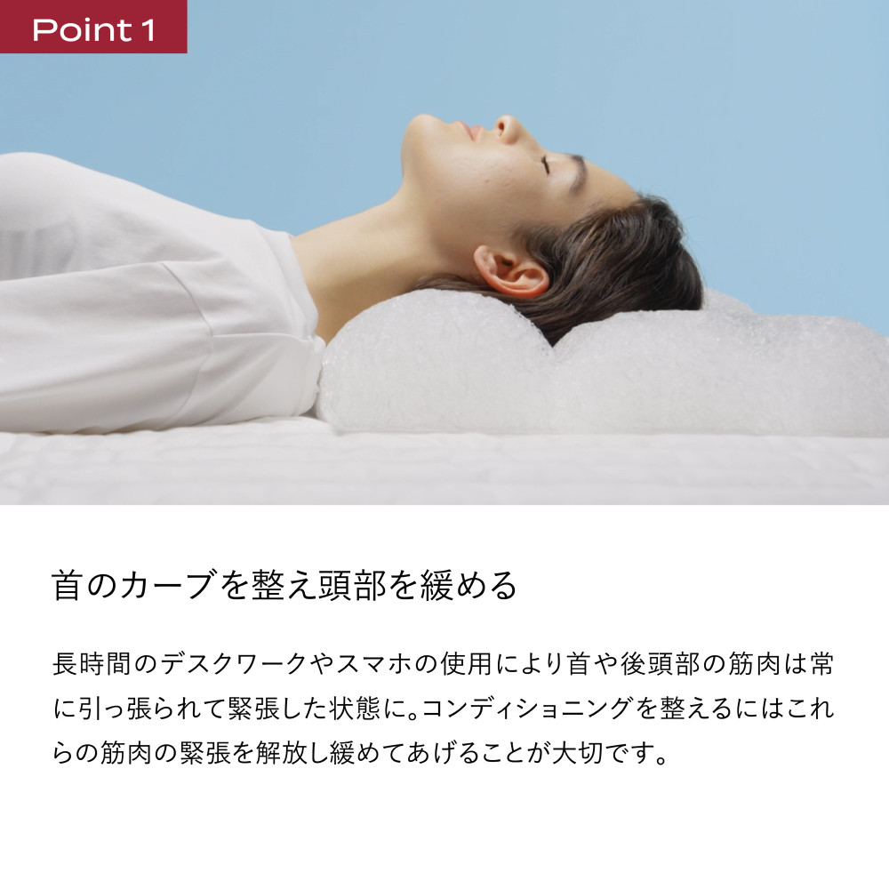 ブレインスリープ ピロー ネックコンディショニング + カバー
