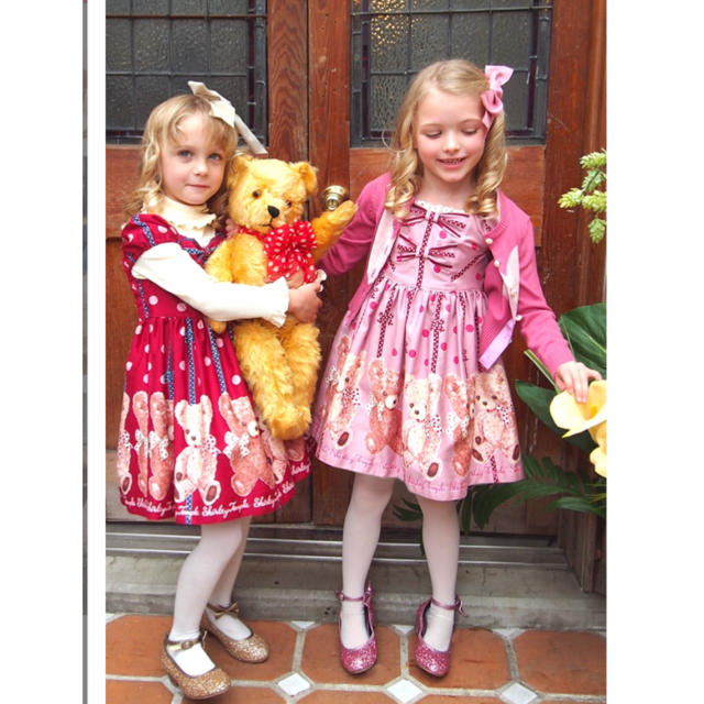 Shirley Temple - シャーリーテンプル くまワンピの通販 by