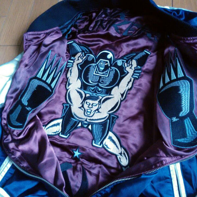 レア 早い者勝ち！ キン肉マン リバーシブル スカジャン Lサイズの通販