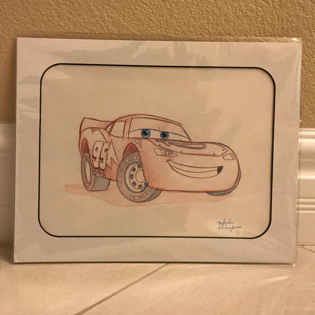Disney - Art Of Disney 世界 カーズ ラフスケッチ ライトニング