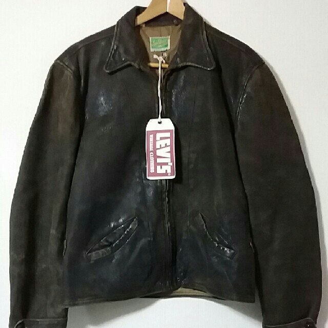 Levi's - リーバイス ジョニーデップ着用 MENLO JACKET レザー