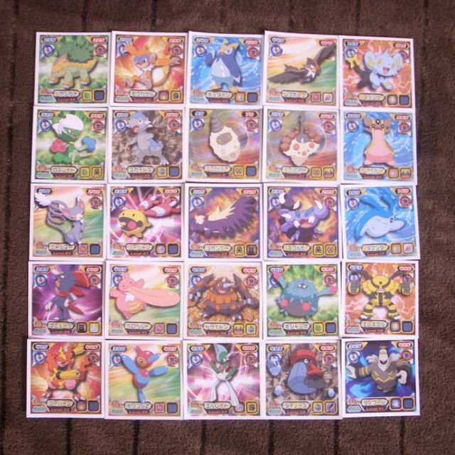 ☆ポケモン 最強シール列伝8 75種(ノーマルシールのみ)☆ラストの