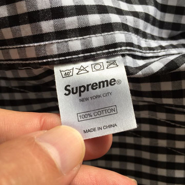 Supreme - Aaron着！Supreme シュプリーム ギンガムチェック柄