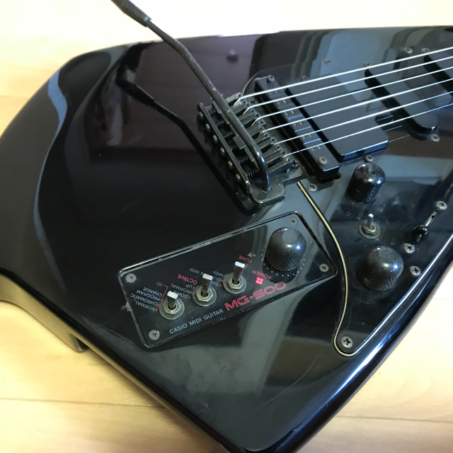 4/24限定値下げ！超レア！！ CASIO MG-500 カシオ MIDIギターの通販 by