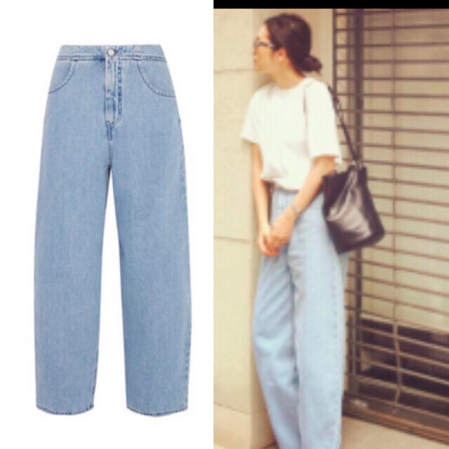 MM6 - ☆人気☆希少☆ MM6 ワイドデニムパンツ 40の通販 by まなまな's