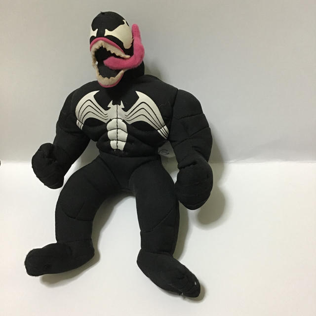 スパイダーマン ヴェノム ぬいぐるみ フィギュアの通販 by くろろろ