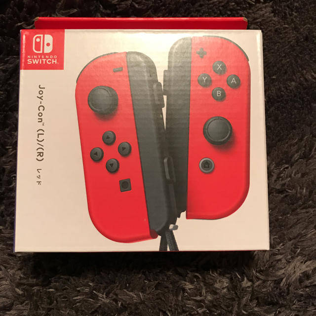 Nintendo Switch - ジョイコン赤 (R)(L) ニンテンドースイッチ の通販