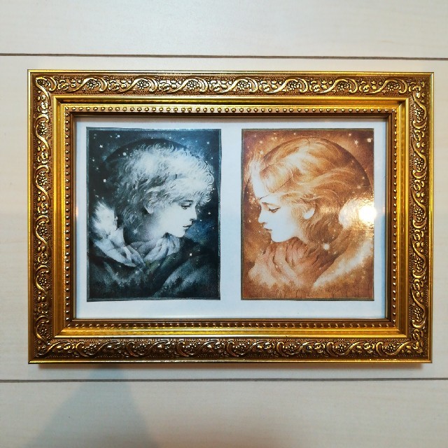 きたのじゅんこ「金の森・銀の森」イラスト 妖精 天使 アンティーク調