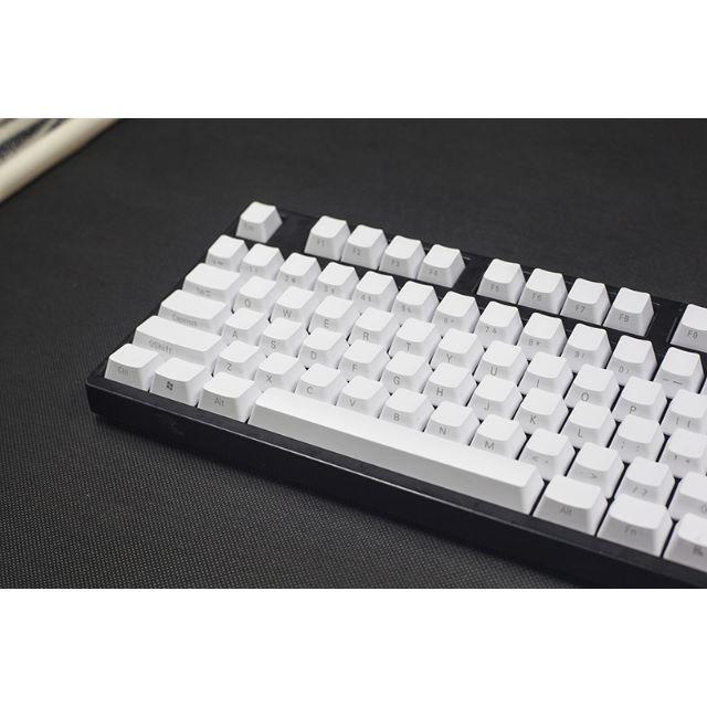 キートップ キーキャップ 白 レーザー側面刻印の通販 by キートップ