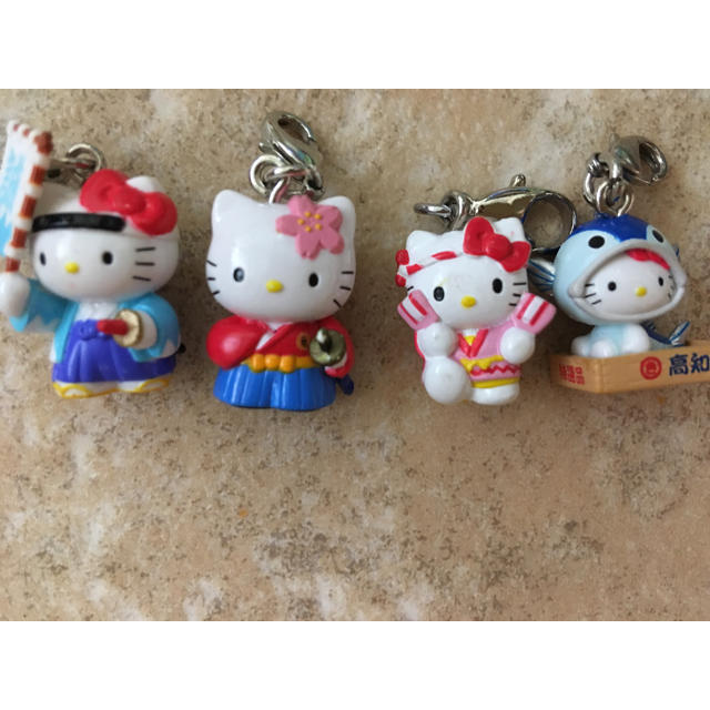 ご当地キティ ストラップ 6個セット ご当地キティ ストラップ 6個