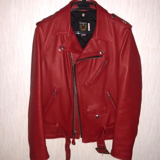 schott（ライダースジャケット ・ レッド/赤色系）のフリマアイテム一覧