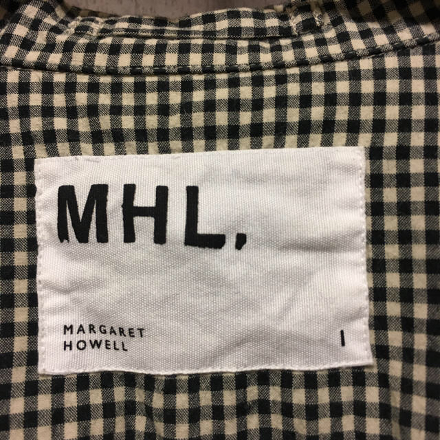 MARGARET HOWELL - MHL.ギンガムチェックシャツの通販 by una's shop