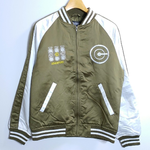 新品☆ドラゴンボール カプセルコーポレーション 刺繍 スカジャン