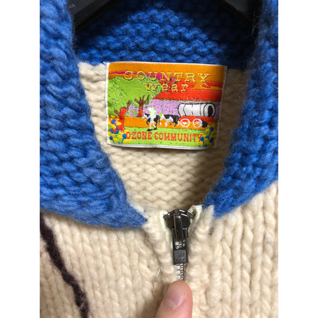 HYSTERIC GLAMOUR - OZONECOMMUNITY カウチン ニット オゾン