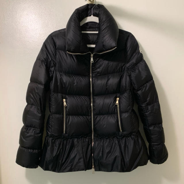 MONCLER - モンクレール ANET ダウンジャケット黒 フリル 美品の通販