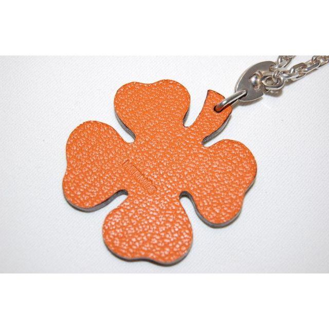 エルメス ラッキー4 四つ葉 クローバー キーホルダー バッグチャーム