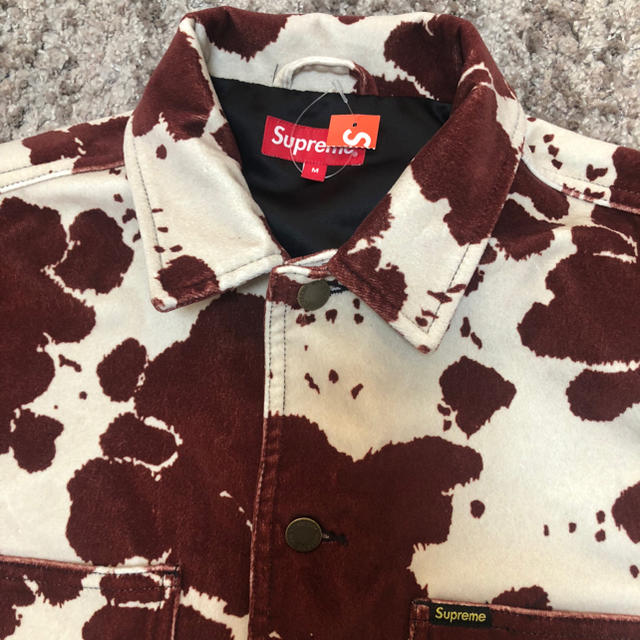 Supreme - M camo supreme velvet chore coat 20ss 新品の通販 by ART