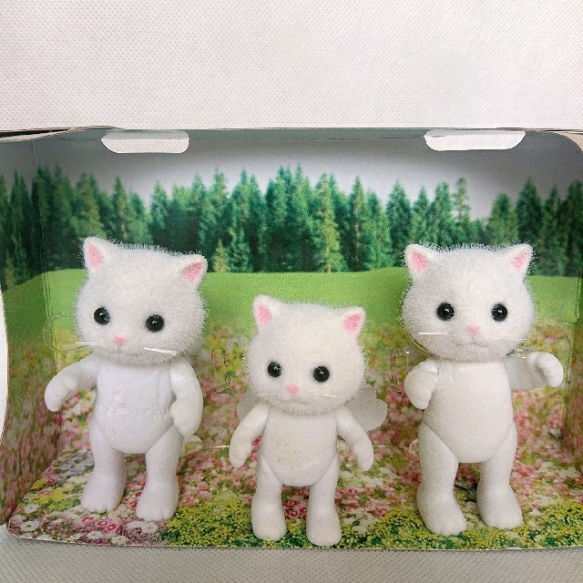 EPOCH - シルバニアファミリー 廃盤 ペルシャネコファミリー 3体