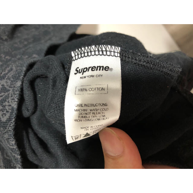 Supreme - Supreme Paisley Polo Shirt BLACK/M の通販 by shun_ysl's