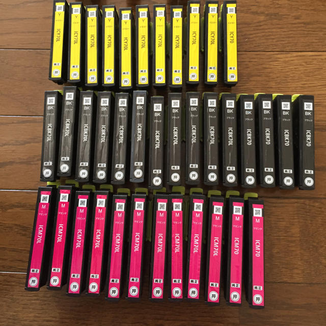 EPSON - 使用済み エプソンインクの通販 by ナナちゃんshop｜エプソン