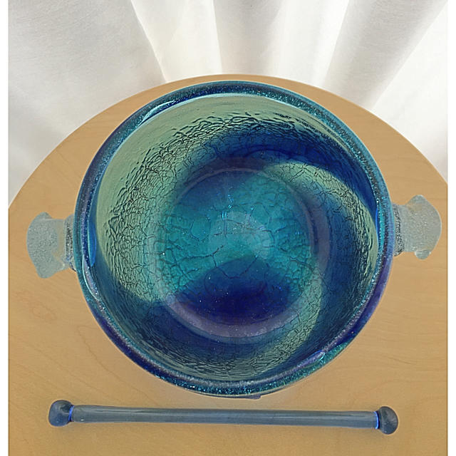 琉球ガラス アイスペール マドラーの通販 by そら's shop｜ラクマ