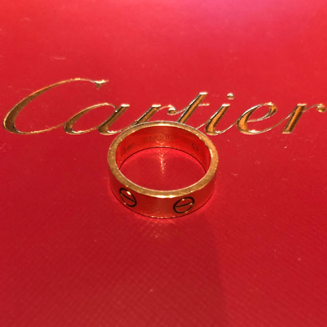 Cartier - cartier カルティエ ラブリング YG 54 ジュストの通販 by