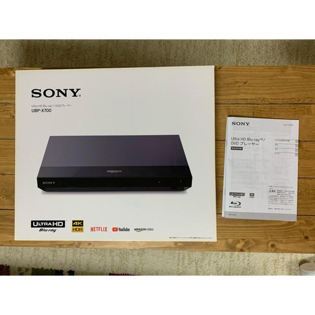 SONY - SONY UBP-X700 Ultra HD Blu-rayプレーヤー 中古美品の通販 by