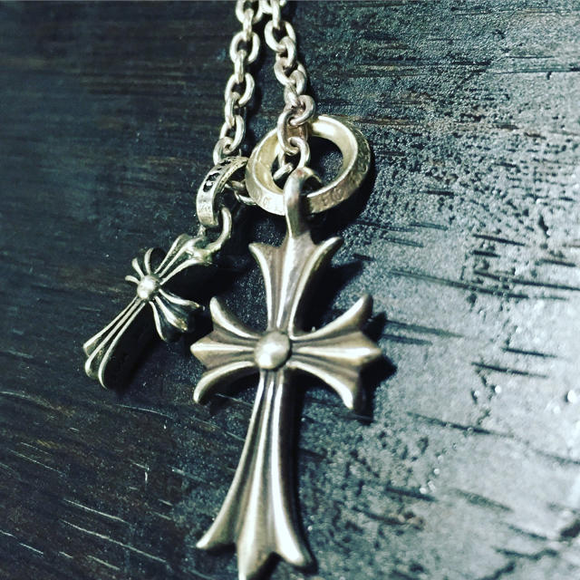 Chrome Hearts - クロムハーツ正規品 タイニー&ベビファットクロス