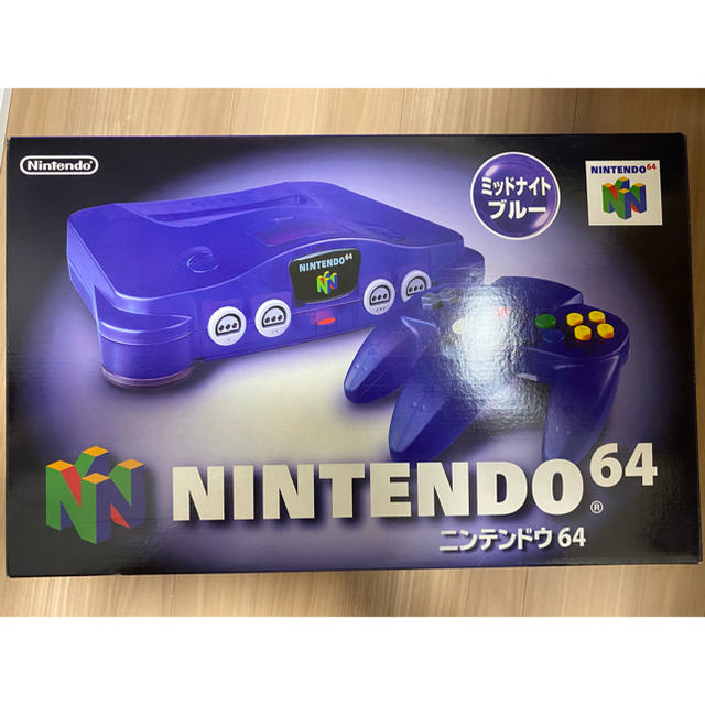 NINTENDO 64 - 【限定色】ニンテンドー64 ミッドナイトブルーの通販 by
