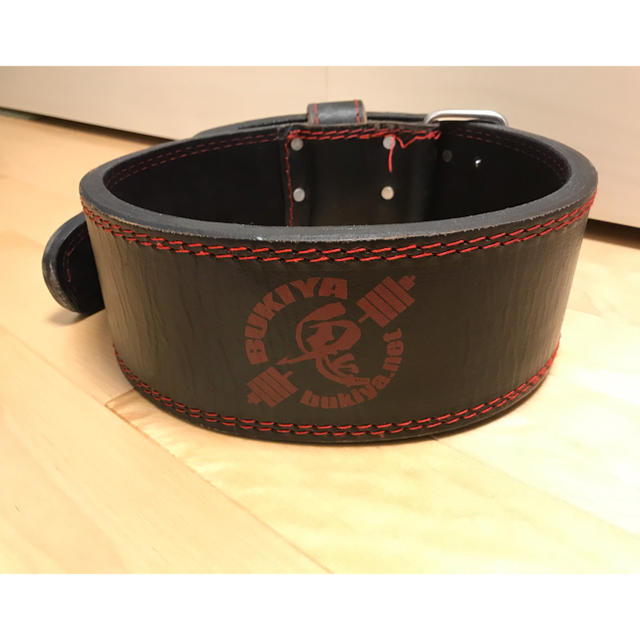 ONI トレーニング・パワーベルト 黒/赤 サイズM ONI トレーニング