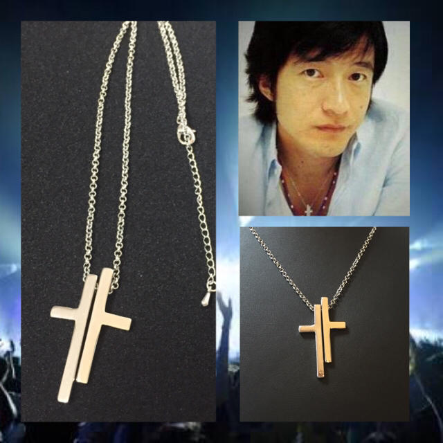 ミスチル桜井着用モデル クロスネックレスの通販 by mapiiil's shop