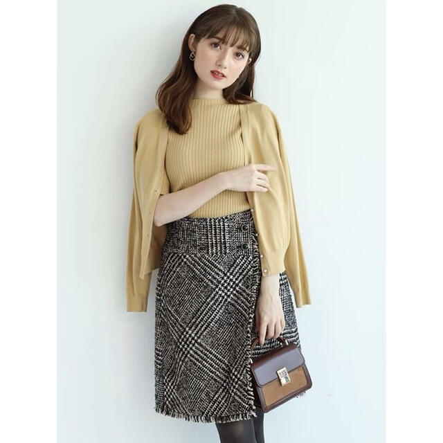 C.L Wジップボートネックニット カプリシュレマージュWジップボート