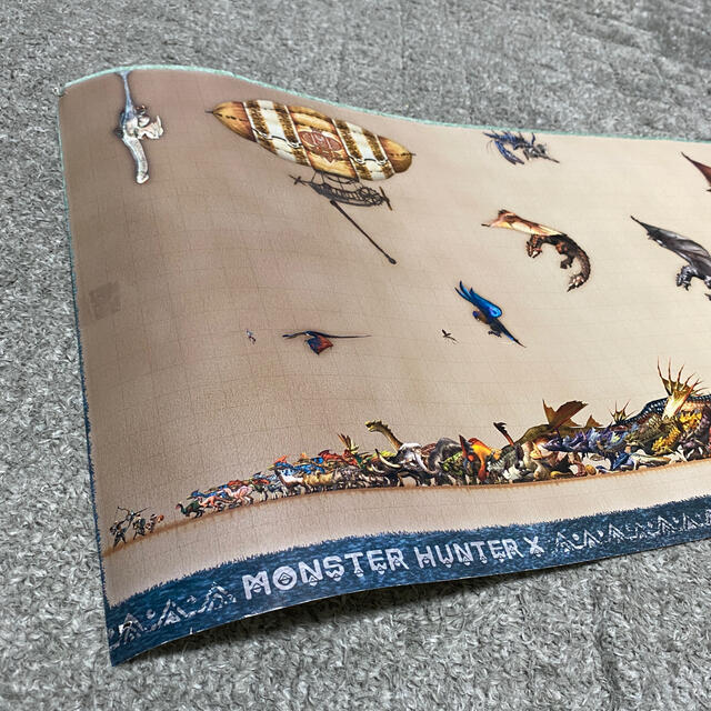 CAPCOM - モンハンクロス ポスター モンスターサイズ早見表の通販 by