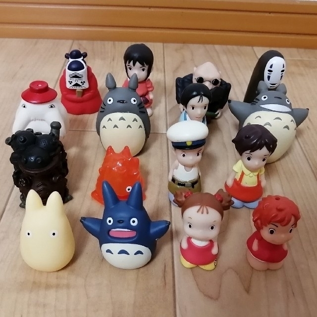 ジブリ - ジブリ 指人形16体 トトロ、千と千尋の神隠しなどの通販 by