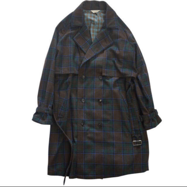 Jieda - Jieda PLAID TRENCH COATの通販 by あいうえお's shop｜ジエダ