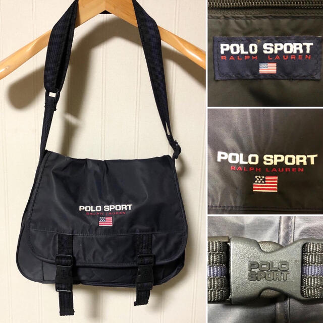 POLO RALPH LAUREN - 激レア！90s POLO SPORT ポロスポーツ ナイロン