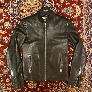 サンローラン キースレザー シングルライダースジャケット