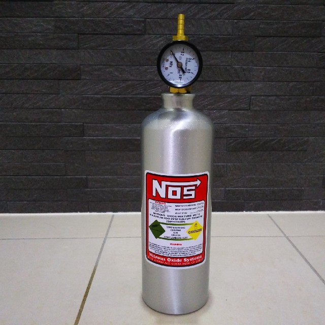 NOSニトロタンクダミー1000(シルバー)ワイルドスピード86スイフトGTRの