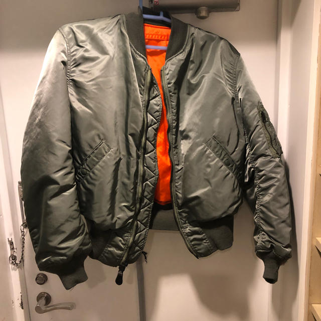 ALPHA INDUSTRIES - 60年代 scovill zipper vintage MA-1の通販 by