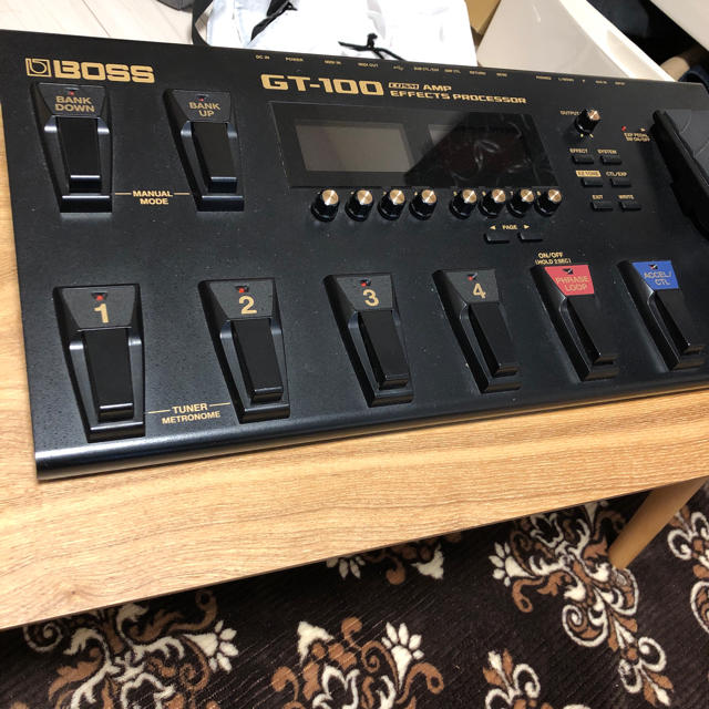 boss gt-100 ver2 バッグ付き BOSS GT-100 Ver2 専用ハードケース付