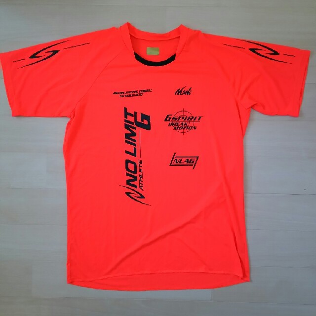 Nishiki Baby - ニシ NISHI 陸上Tシャツ Oサイズ 蛍光オレンジの通販