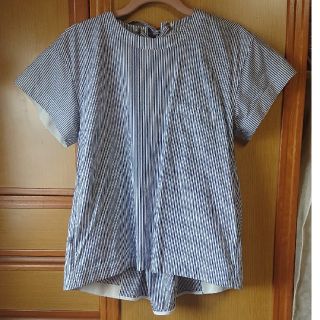 sacai（ストライプ ・ シャツ/ブラウス(半袖/袖なし)）のフリマ