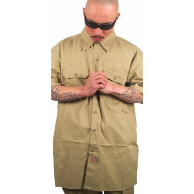 Dickies - 90's半袖ワークシャツ BIG MAC デッドストックチカーノ XXL