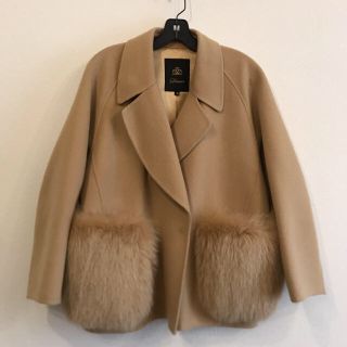 Drawer - Drawer ファーポケット付きコートの通販 by chacha's shop