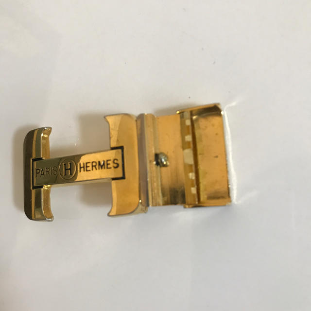 HERMES - 希少 エルメス バックルのみ ゴールド ベルトの通販 by