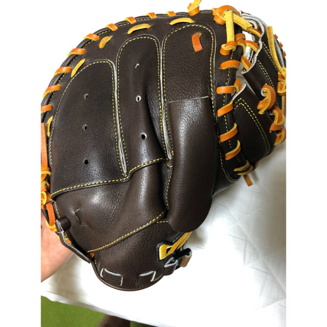 ハタケヤマ 和牛軟式 キャッチャーミットの通販 by 白革's shop｜ラクマ