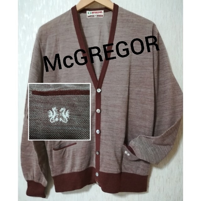 McGREGOR - 【レア】70's McGREGOR ヴィンテージ Vネックカーディガン