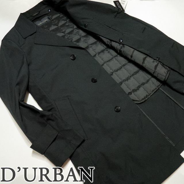 D'URBAN - 新品 未使用 ダーバン コート L 黒 ライナー付 撥水 秋冬